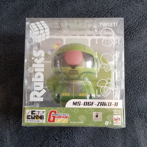 Mobile Suit Gundam Rubik's Charaction Cube MS-06 Zaku II - Picture 4 of 6
